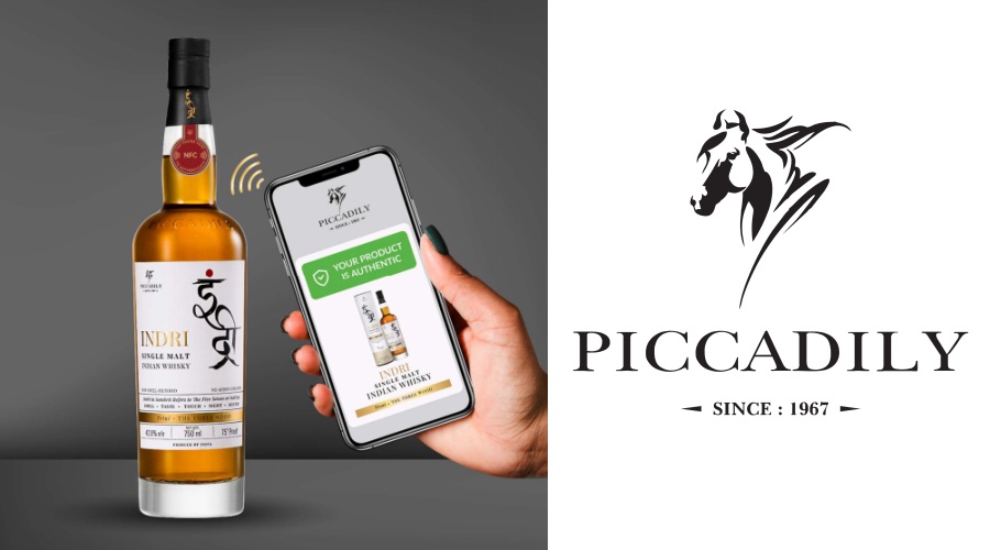 Piccadily becomes the 1st Indian Alcobev Company to adapt NFC Technology to combat counterfeiting